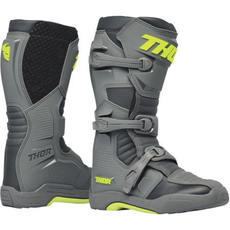 Thor Blitz XR Trail MX Motocross csizma szürke-neon