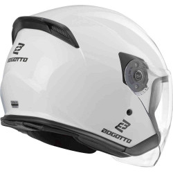 Bogotto H586 nyitott sisak napszemüveggel fehér
