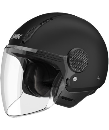 SMK Laminar nyitott bukósisak fekete