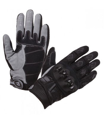 Modeka MX Top textil motoros kesztyű fekete